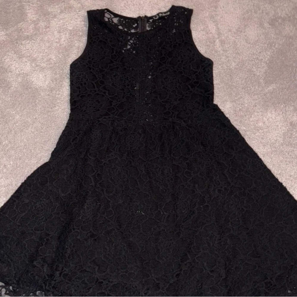 Black lace dress cute